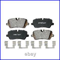 10pc Front Rear Drilled Brake Rotors Brake Pads for Discovery Range Rover Sport