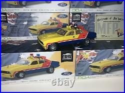 118 Yellow Police MFP Ford XB Falcon 1st of the V8 Interceptors Mad Max Model