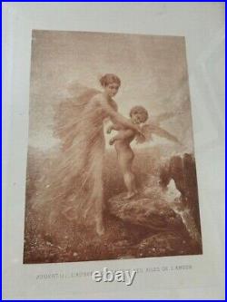 1885 First Edition Albert, (J.), Framed limited edition photogravure lithograph