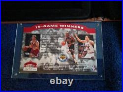 1995-96 Chicago Bulls First 70 Win Season Limited Edition