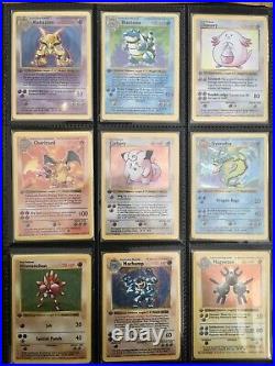 1st Edition Pokemon Card Collection! Shadowless Base Set, Jungle, Fossil, Rocket