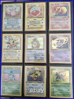 1st Edition Pokemon Card Collection! Shadowless Base Set, Jungle, Fossil, Rocket