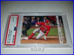 2018 Topps Now #72 Shohei Ohtani RC First MLB Triple PSA 10 Gem Mint Sold Out