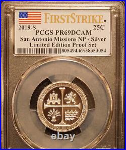 2019 S ATB Silver Quarter Set Limited Edition Proof First Strike