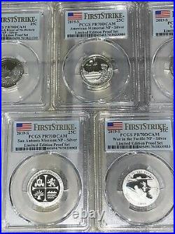2019-S Limited Edition Silver Proof Set 8pc. PGCS PF70DCAM First Strike OBO
