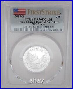 2019-S Silver LIMITED EDITION Proof 8 Coin Set PCGS PR70 DEEP CAMEO First Strike