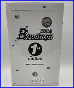2021 Bowman Baseball 1st Edition Hobby Box Topps Cards Factory Sealed IN HAND