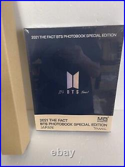 2021 THE FACT BTS PHOTO BOOK Special Edition with First Limited Benefit Poster