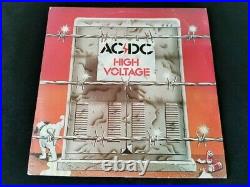 AC/DC High Voltage Vinyl LP Alberts OZ 1975 1st Press Blue Roo ERROR Williams CR