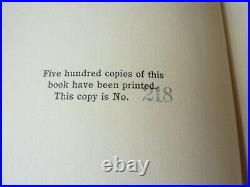 A Few Personal Recollections by John Synge. First American Limited edition 1915