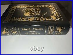 Alice Hoffman Signed Magic Lessons Easton Press Leather First Edition 10/650