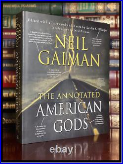 American Gods Annotated Edition? SIGNED? By NEIL GAIMAN New Hardback First Print