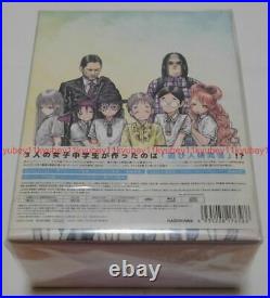 Asobi Asobase Vol. 4 First Limited Edition Blu-ray CD Booklet Japan ZMXZ-12504