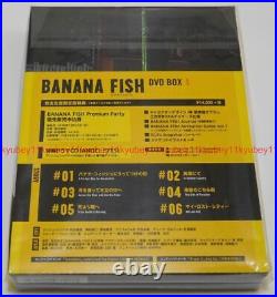 BANANA FISH DVD BOX 1 First Limited Edition Drama CD Booklet Japan ANZB-14871