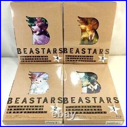 BEASTARS Vol. 1-4 First Limited Edition Blu-ray Complete Set BOX japan /s0205