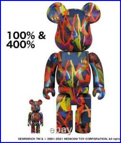 BE@RBRICK KAWS TENSION 100% & 400% KAWS TOKYO FIRST Limited Edition Bear Brick