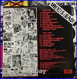 BLACK FLAG The First Four Years SST RECORDS 1st pressing Nervous Breakdown