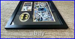 Batman First Day of Issue Stamp. Framed. USPS Limited Edition. Rare. 2006