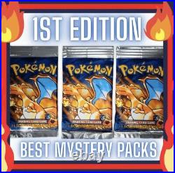 Best? Pokemon Mystery Pack 1st Edition PSA BGS Holo Shadowless Booster Pack