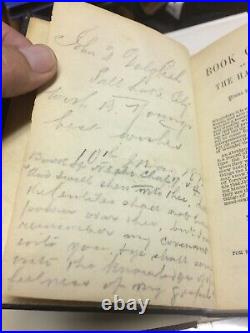 Brigham Young Signed 1871 Leather Book of Mormon First Salt Lake City Edition