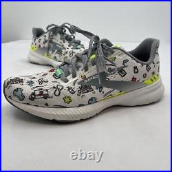 Brooks Launch 8 Limited Edition Nursing Medical First Responder Shoes Size 8.5