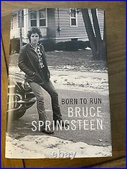 Bruce Springsteen Signed Born To Run Limited Hardcover First Edition New