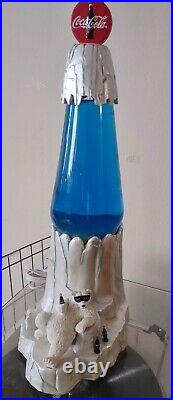 Coca Cola Limited First Edition Lava Lamp. Tested and Works