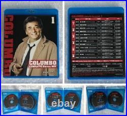 Columbo Complete Blu-ray Box First Limited Edition 35 Disc English Japanese Used