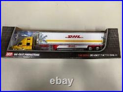 DCP 34207 DHL IH LT withTri-Axle Reefer Van 164 Die-cast Promotions First Gear
