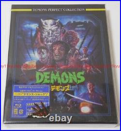 Demons 1&2 4K Remaster 2 Blu-ray Perfect Box First Limited Edition Booklet Japan