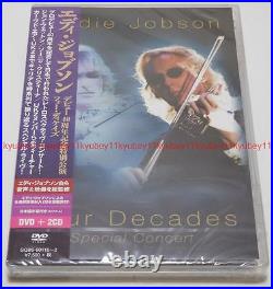EDDIE JOBSON Four Decades Special Concert First Limited Edition DVD 2 CD Japan