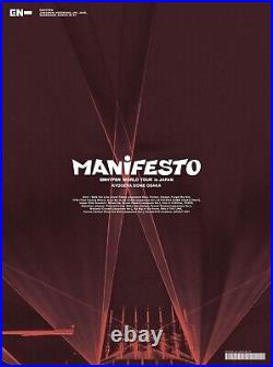 ENHYPEN WORLD TOUR MANIFESTO in JAPAN First Limited Edition 3 Blu-ray Card Pre