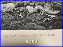 Exciting 1885 First and Limited Edition Ridgway Knight -Daniel-lithograph