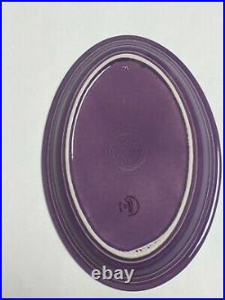 FIESTAWARE LILAC LARGE OVAL PLATTER LIMITED EDITION COLOR- Factory 1st From 1995