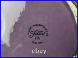 FIESTAWARE LILAC LARGE OVAL PLATTER LIMITED EDITION COLOR- Factory 1st From 1995