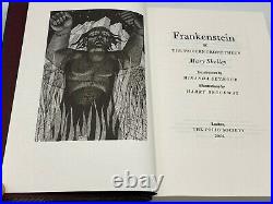 FIRST 1ST Folio Society FRANKENSTEIN Collector's LIMITED Edition SLIPCASE Horror