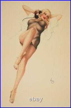 First Love by Alberto Vargas framed limited edition print
