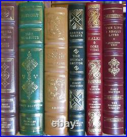 Franklin Library Limited First Edition Society Books in 72 Volumes Full Leather