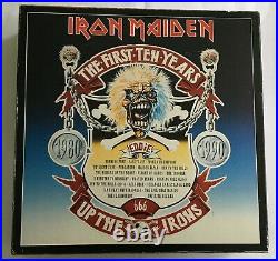 Iron Maiden First Ten Years Vinyl BOX with 6 x Double 12 Singles EMI