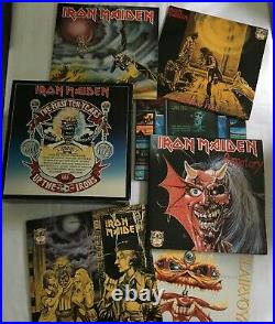 Iron Maiden First Ten Years Vinyl BOX with 6 x Double 12 Singles EMI