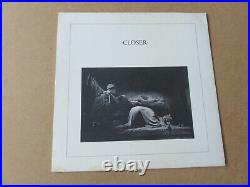 JOY DIVISION Closer FACTORY RUBY RED TRANSLUCENT A1 B1 UK 1ST PRESSING LP FACT25