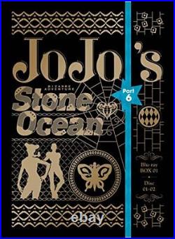 JoJo's Bizarre Adventure Stone Ocean BOX1 First Limited Edition Japan Blu-ray