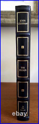 John Grisham Signed Leather Bound Limited First Edition #63/300 The Broker
