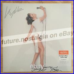 Kylie Minogue FEVER Sainsbury's 2017 Limited WHITE Vinyl LP New SEALED 1st Pres