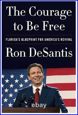 LOT OF 2 Governor Ron DeSantis Signed 1st Edition Books LIMITED EDITION 2024