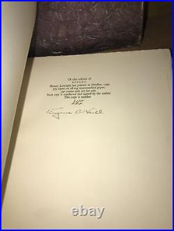 LOT of EUGENE O'NEILL! Signed Limited, First Edition, + Handwritten Letter Plays