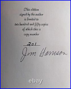 Legends of the Fall Signed Limited First Edition 3 vol set Jim Harrison 1 of 250