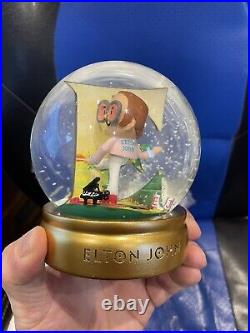 Limited Edition Elton John Spotify Fans First Commemorative Snow Globe In Hand