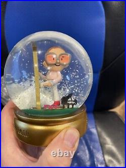 Limited Edition Elton John Spotify Fans First Commemorative Snow Globe In Hand