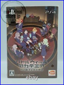 Little Witch Academia PlayStation4 First Limited Edition BANDAI NEW JAPAN IMPORT
